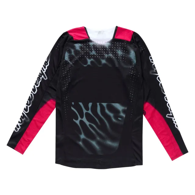 Troy Lee Designs SE Pro Jersey Roam maglia nera stretch