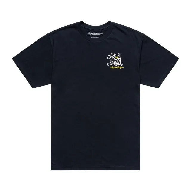 Troy Lee Designs Heritage t-shirt nera manica corta