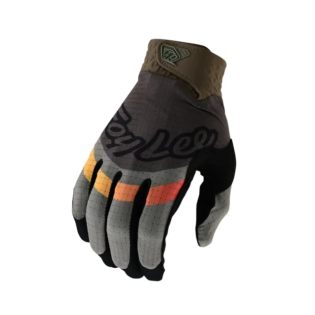 Troy Lee Designs Air Glove Pinned guanti olive traspiranti