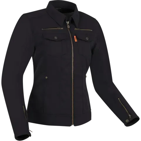 Segura Lady Patrol giacca moto donna black impermeabile