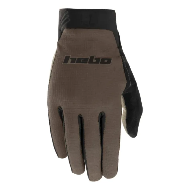 Hebo Tech guanti moto marroni taglia L traspiranti