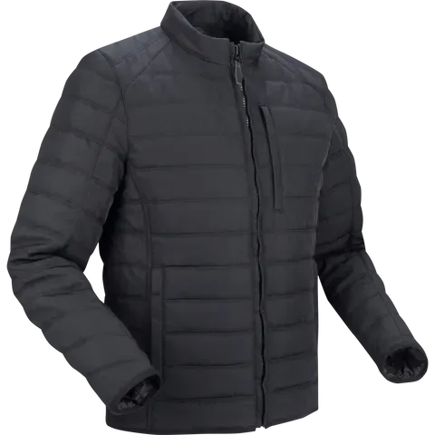 Segura Griffith giacca moto uomo black trapuntata BWTech