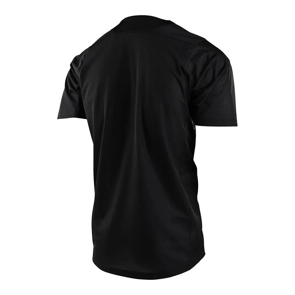 Troy Lee Designs Skyline Solid Black maglia bici bimbo manica corta