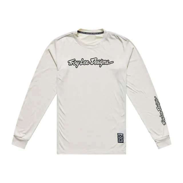 Troy Lee Designs Skyline Ride LS Tee maglia MTB Pumice traspirante
