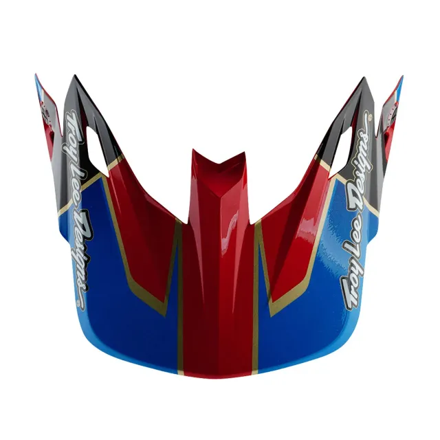Troy Lee Designs SE5 Speed Red visiera casco rossa