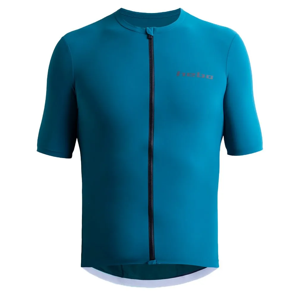 Hebo Wats S/S Maglia Bici Manica Corta Blu
