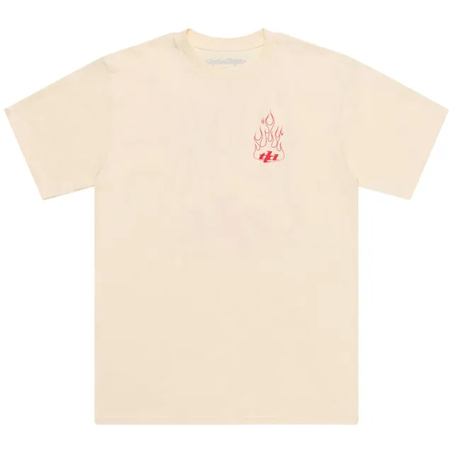 Troy Lee Designs Torched t-shirt Vintage White cotone