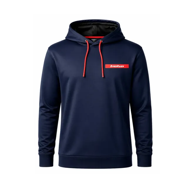 Hebo Paddock HM5844A felpa con cappuccio cotone logo petto
