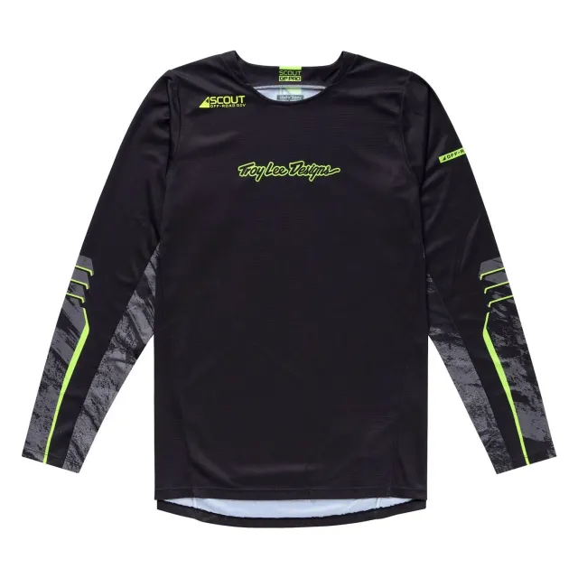 Troy Lee Designs Scout GP Pro jersey moto nero S