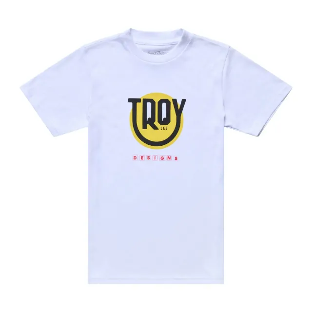 Troy Lee Designs Happy Dayz maglietta bimbo Bianco