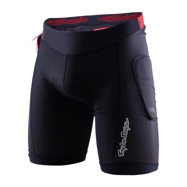 Troy Lee Designs Pro Enduro Liner Pantaloncino Bici Nero D3O