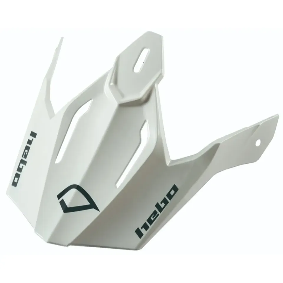 Hebo Maddock II Fiber visiera casco bianca