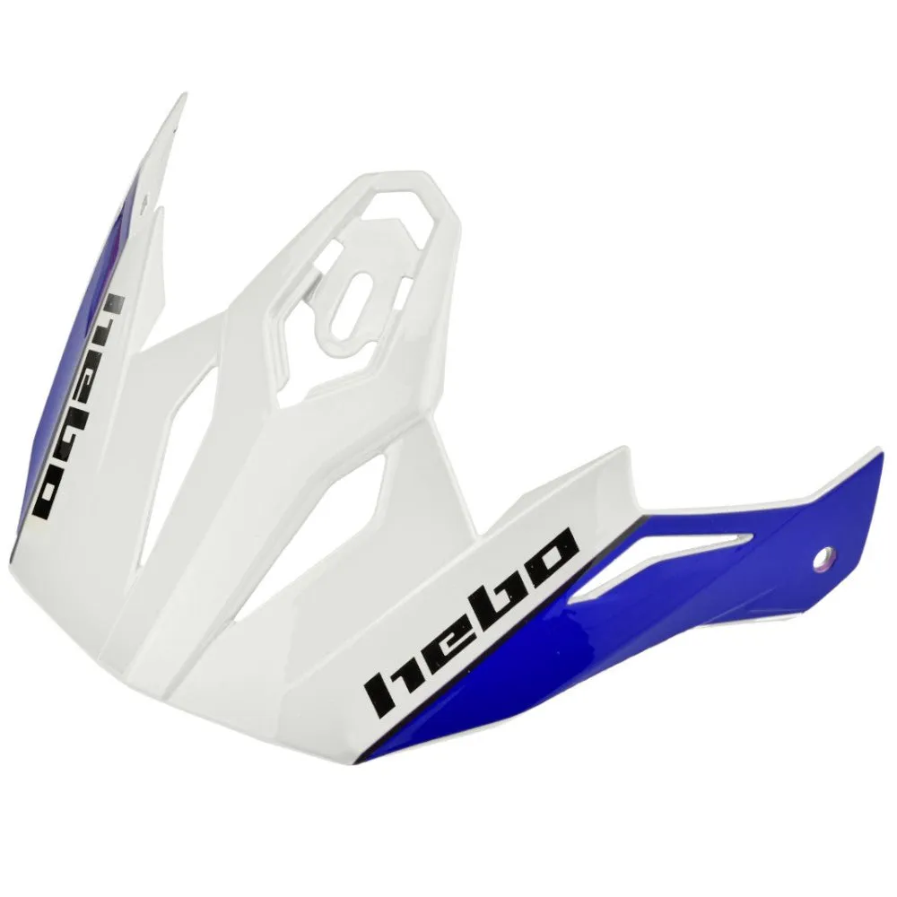 Hebo HTRP-01 D01 HCR1136 visiera casco bianca trial
