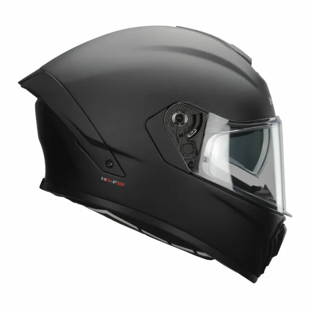 Hebo Suzuka casco integrale nero fibra vetro 1480 g