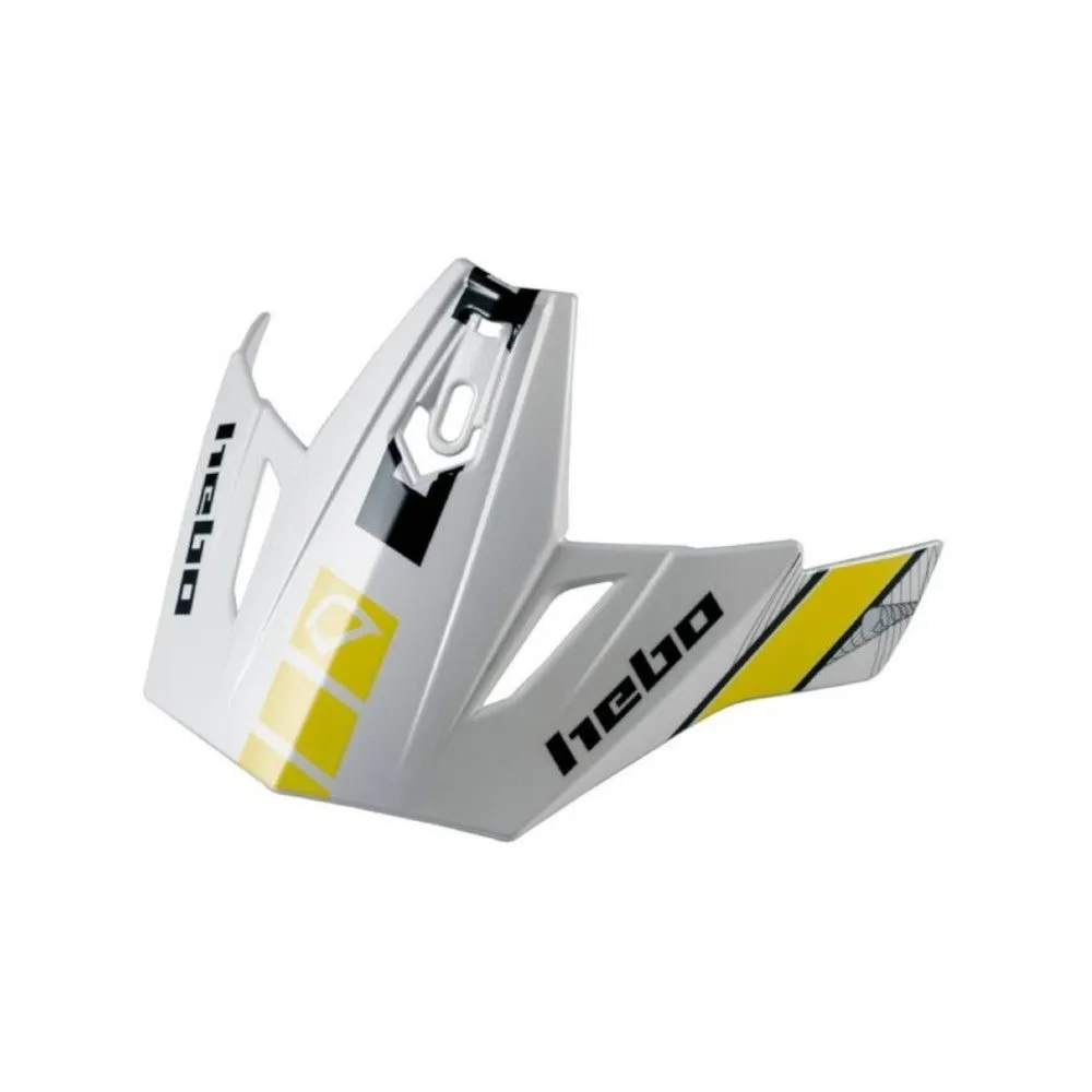Hebo Zone 4 Kontrox visierina casco trial rossa
