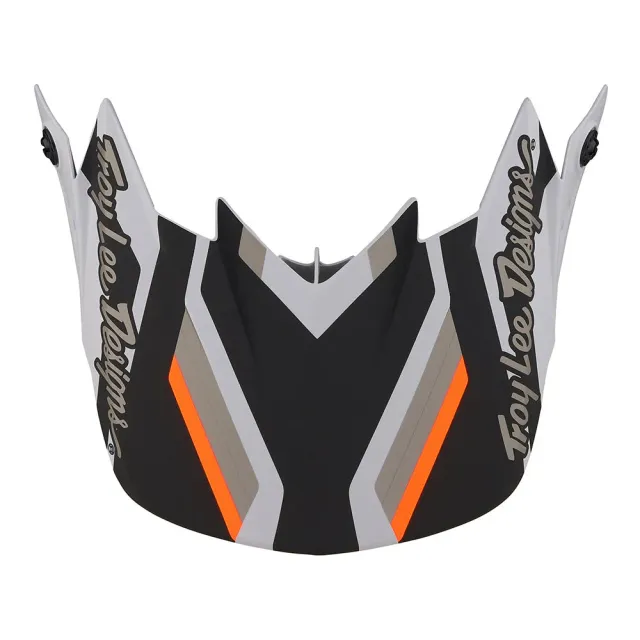 Troy Lee Designs GP Visiera Apex Grey Orange ricambio