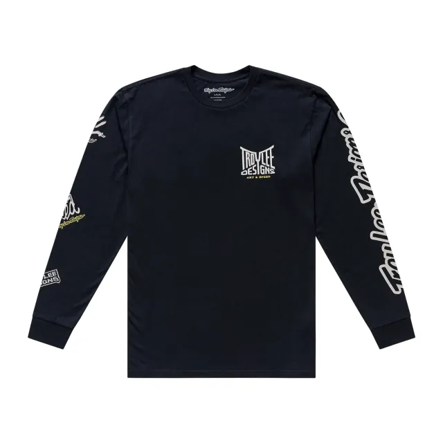 Troy Lee Designs Handlebar Maglia Manica Lunga Nera