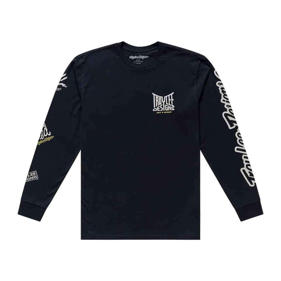 Troy Lee Designs Handlebar Maglia Manica Lunga Nera
