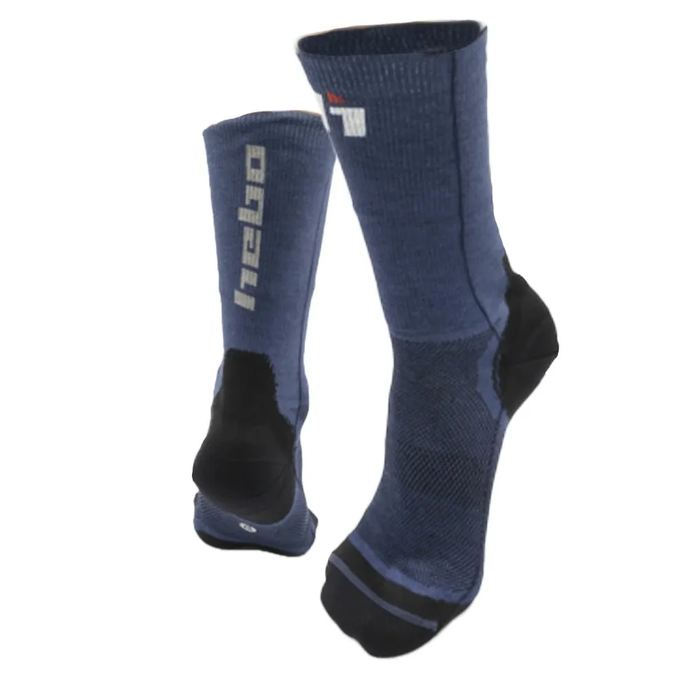 Hebo Mid-Calf Solid HB6407 calze moto nere 43-46