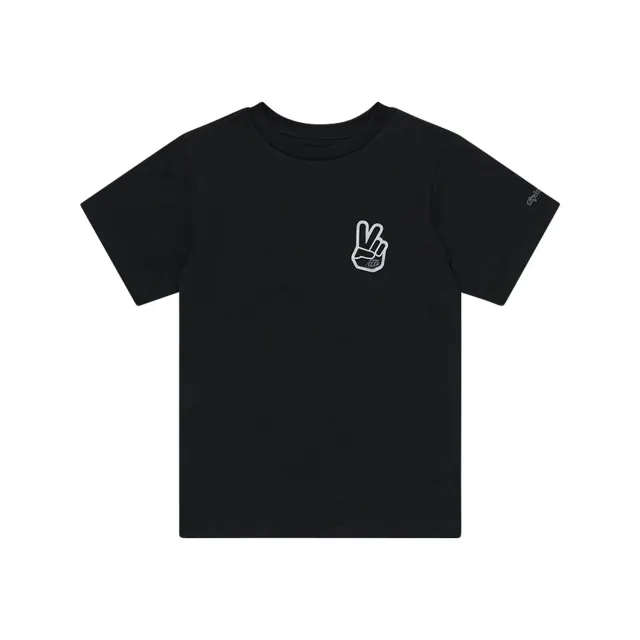 Troy Lee Designs Peace Out t-shirt donna nera manica corta