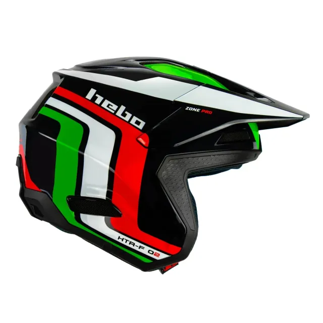 Hebo Zone Pro Classic casco trial bianco ECE 22-06
