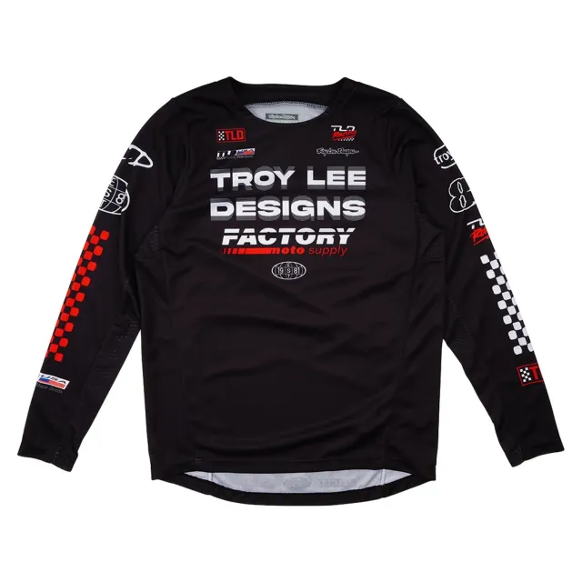 Troy Lee Designs GP Pro Factory maglia moto bambino Black