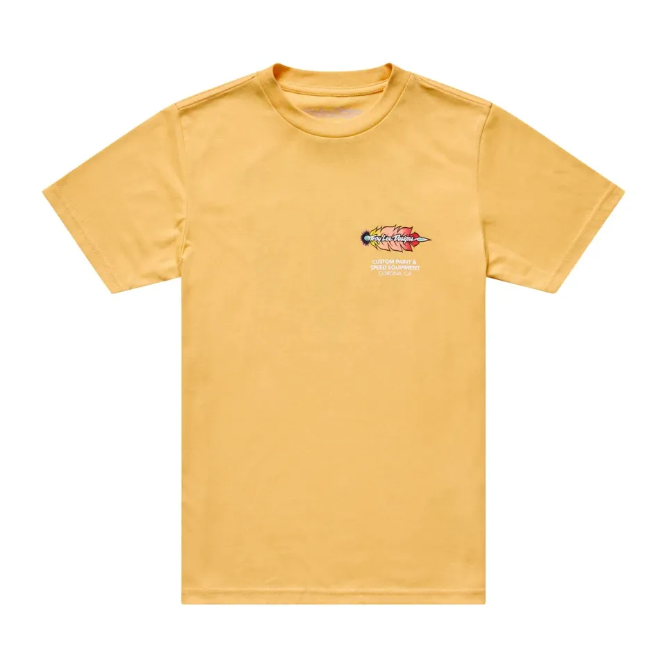 Troy Lee Designs Feathers T-Shirt Bleached Melon manica corta
