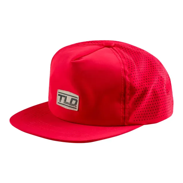 Troy Lee Designs Speed Patch Snapback Cappello Rosso Poppy