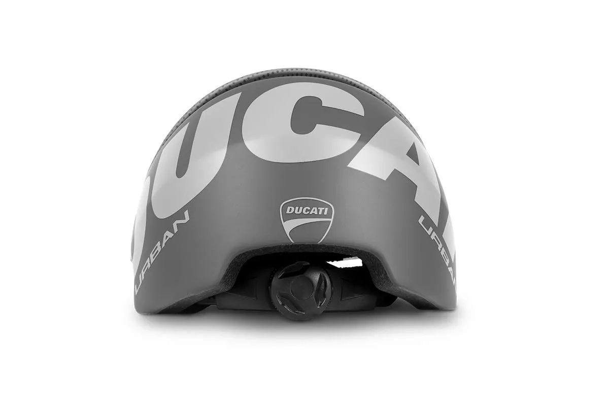 Ducati Urban Casco Bici Rigido Nero L 58-62 Chiusura Magnetica