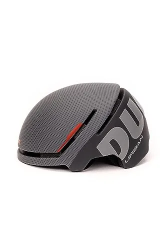 Ducati Urban Casco Bici Rigido Nero L 58-62 Chiusura Magnetica