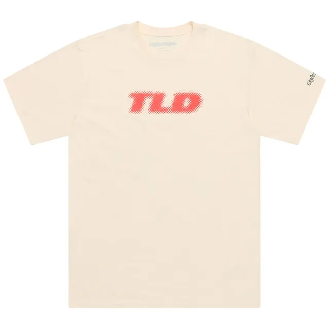 Troy Lee Designs Fade Out t-shirt bianca manica corta